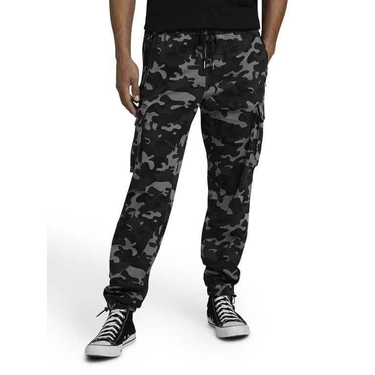 Dogg Supply by Snoop Dogg Men's and Big Men's Bungee Cargo Pants, Sizes  XS-3XL