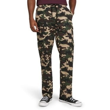 Dogg Supply by Snoop Dogg Men's and Women's Pull-On Ripstop Cargo Pants with Pockets, Sizes XS-3XL