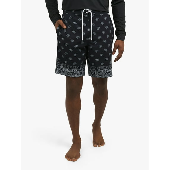 Dogg Supply by Snoop Dogg Men's Paisley E-Board Swim Trunks, 9" Inseam, Sizes S-3XL