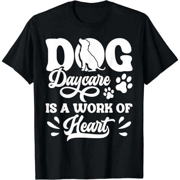 Doggie Day Care Center Play Essentials Dog Daycare Worker T-Shirt
