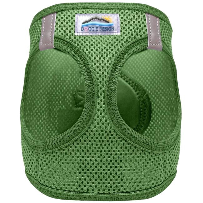Doggie Design DD-78531-SM American River Solid Ultra Choke Free Dog Harness, Dark Forest Green - Small