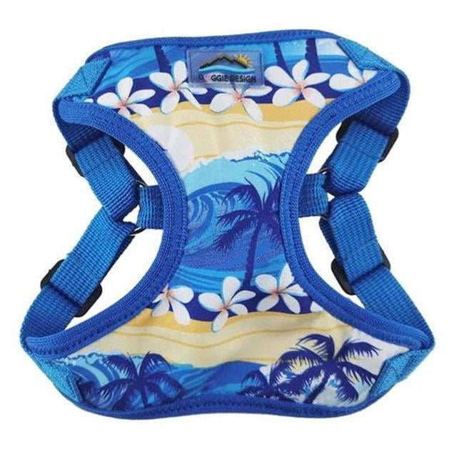 Doggie Design DD-78623-XS Wrap & Snap Choke Free Dog Harness, Catching Waves - Extra Small