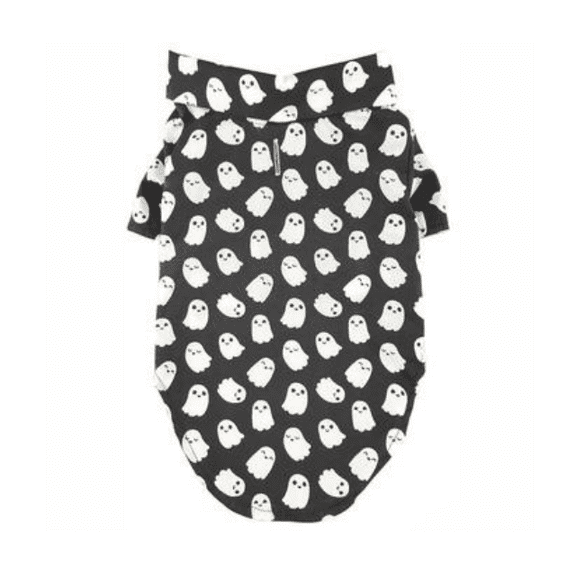 Doggie Design Halloween Camp Shirt (Medium, Ghosts)