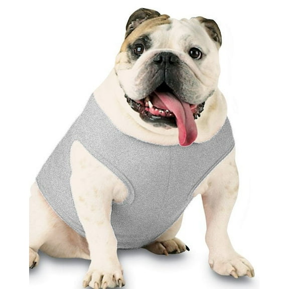 Doggie Skins 3902 Baby Pet Rib Tank, Heather, Small