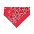 thumbnail image 1 of Doggie Skins Red Paisley 3936 One Size, 1 of 2