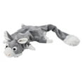thumbnail image 1 of Doggles TYPBRB-09 Plush Bottle Rabbit Toy - Grey, 1 of 1