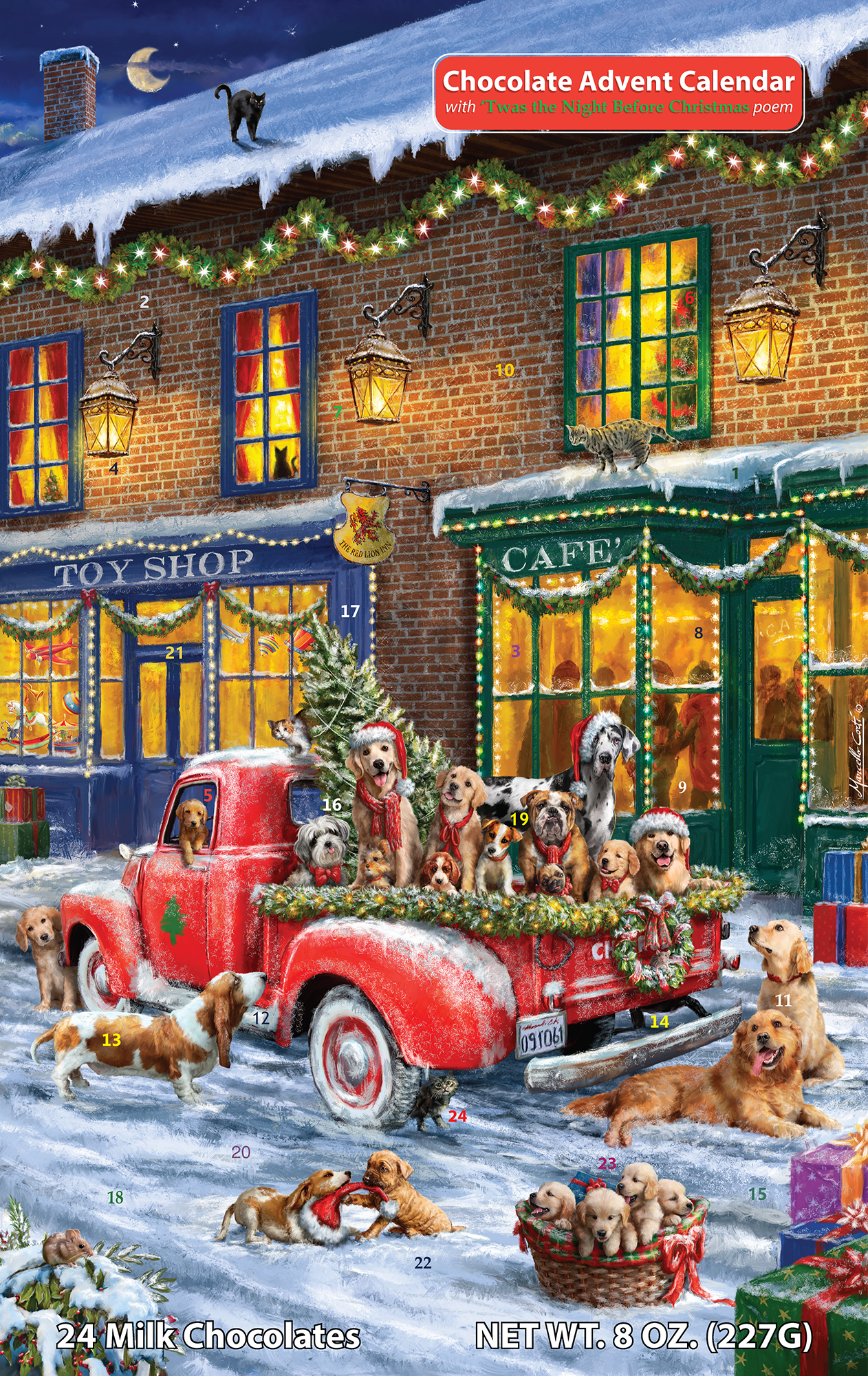 Doggone Christmas Chocolate Advent Calendar By Vermont Christmas Doggone Christmas Chocolate Advent Calendar By Vermont Christmas