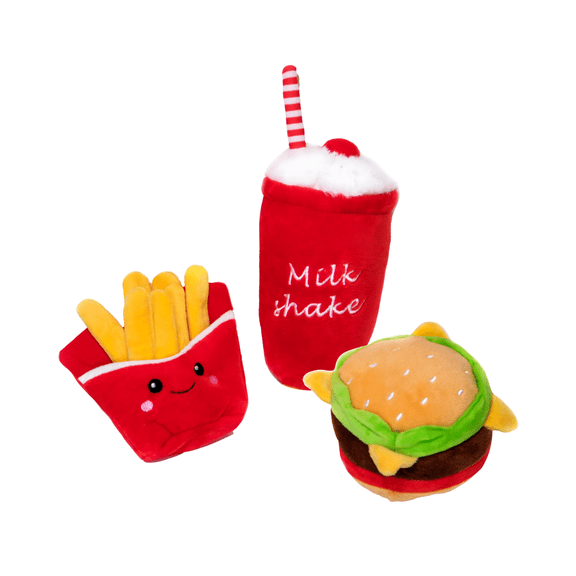 Doggy Bag Fast Food Dog Plush Toy