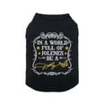 thumbnail image 1 of Doggy Parton Be a Dolly Dog T-Shirt, Black, XS, 1 of 7