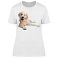 thumbnail image 1 of Doggy Sticking Out His Tongue T-Shirt Women -Image by Shutterstock, Female Medium, 1 of 2