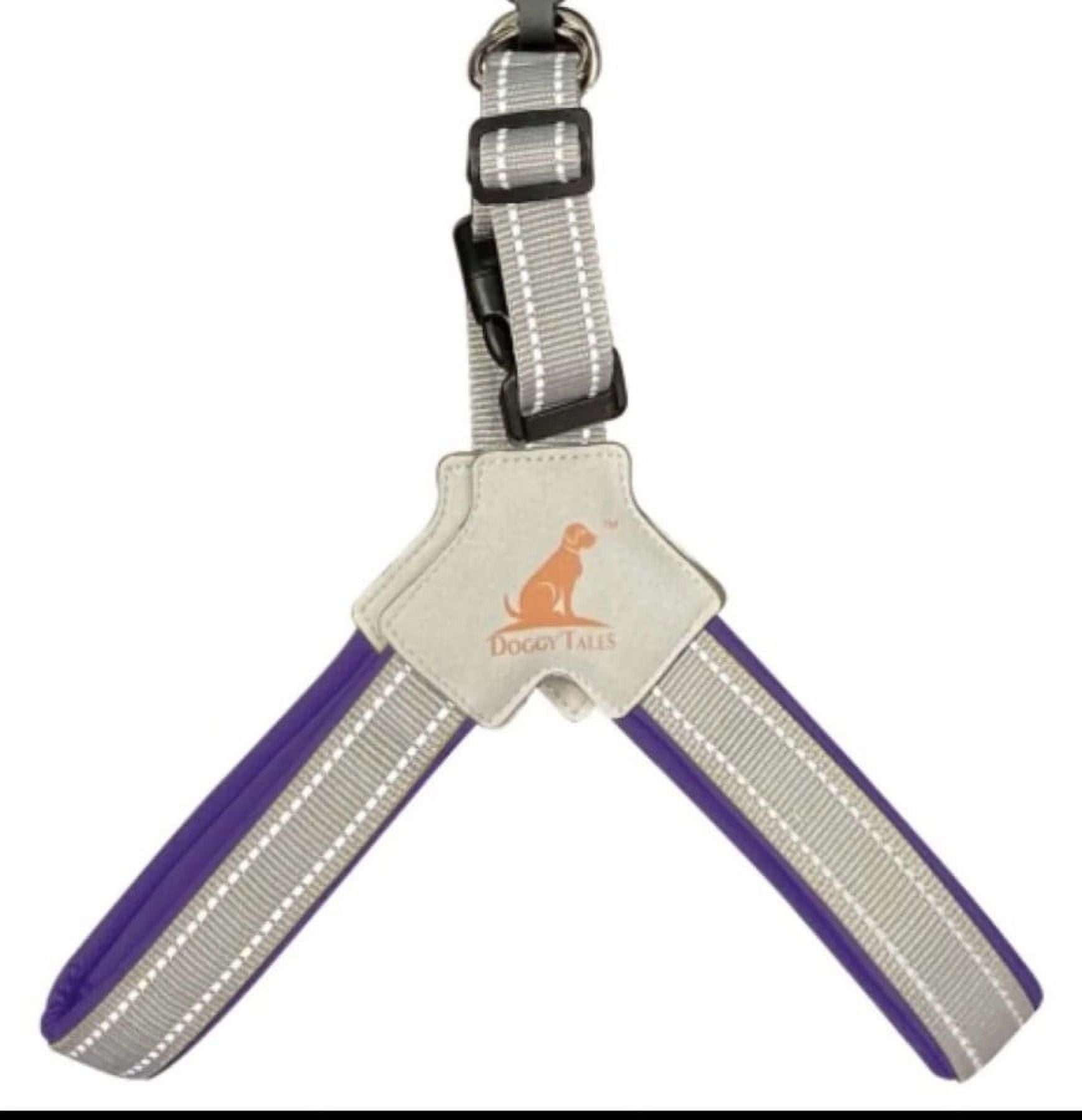 Doggy Tales Step In V Harness - Purple, M