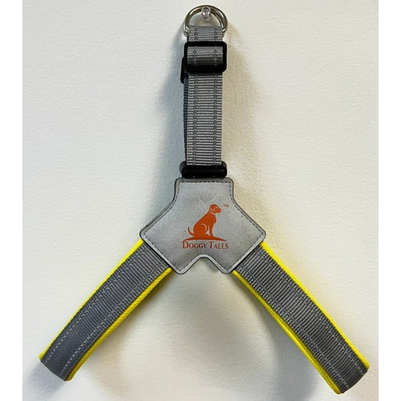 Doggy Tales Step In V Harness Yellow - Small
