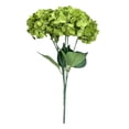 thumbnail image 1 of Doghiosgha Artificial Hydrangea Bouquet Faux Flower Stems for Wedding Home Table Centerpiece Party Decor, 18.5 Inch, Green, 1 of 7