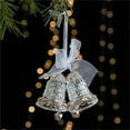 thumbnail image 1 of Doghiosgha Clear Glitter Plastic Christmas Decorations Sequined Holiday Hanging Ornament for Xmas Tree Party Home Decor, A, 1 of 3