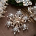 thumbnail image 1 of Doghiosgha Clear Glitter Plastic Christmas Decorations Sequined Holiday Hanging Ornament for Xmas Tree Party Home Decor, B, 1 of 3