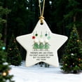 thumbnail image 1 of Doghiosgha Star‑Shaped Plastic Friendship Themed Christmas Ornament, 3.15", A, 1 of 4
