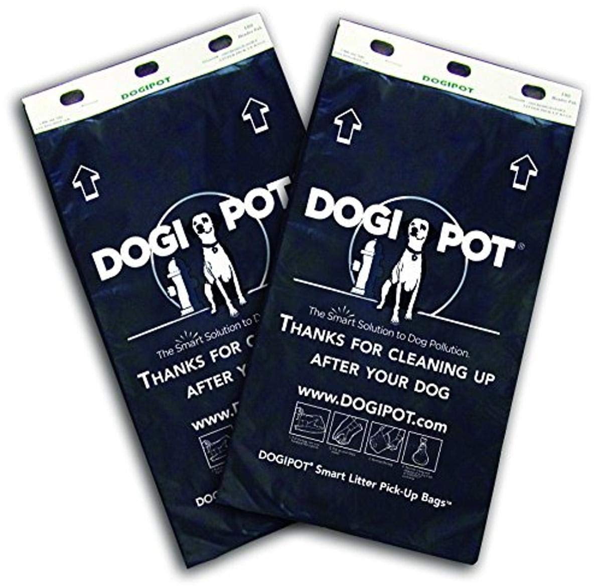 Dogipot Pet Waste Bag,8 oz.,PK20 1402HP-CASE - 1 Each CA3