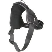 Dogit Harness with Fluorescent Print Logo, Small, Black