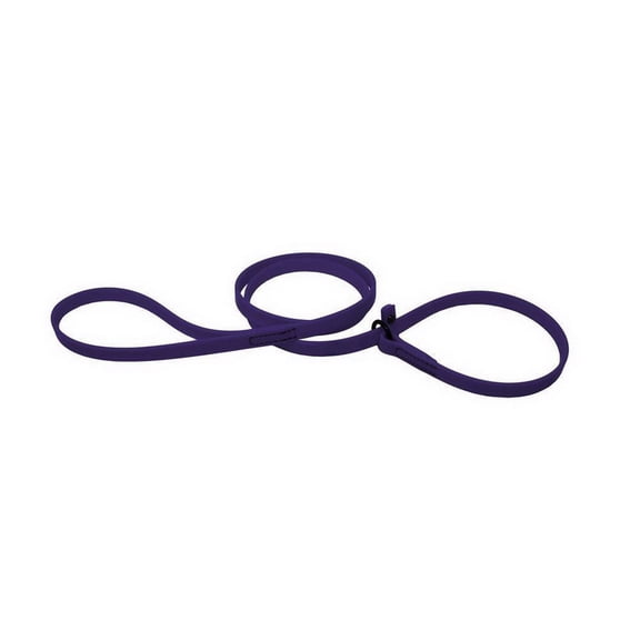 Dogline B7050-9 Biothane Waterproof Slip Lead - W3/8" x L5' - Purple