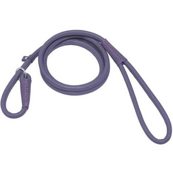 Soft Leather Round Slip Lead