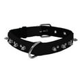 thumbnail image 1 of Dogline Leather + Nylon Spike Collar, 1 of 14