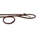 thumbnail image 1 of Dogline M8044-6 4 ft. L x 0.25 W in. Comfort Microfiber Round Leash, Brown, 1 of 1