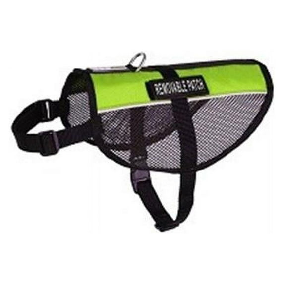 Dogline N0251-5 17-21 in. Max Aire Dog Mesh Vest, Green