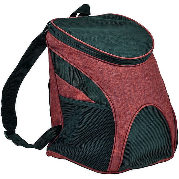 Dogline Pet Carrier Pack (Front Or Back) Red S