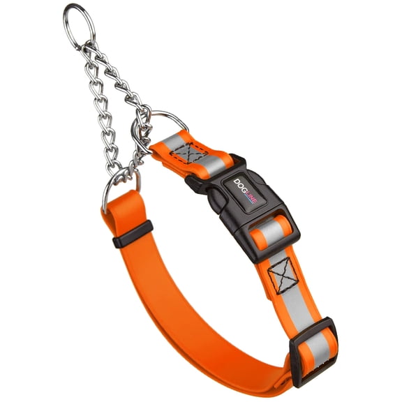 Dogline Reflective Biothane Martingale Collar with Quick Release Buckle