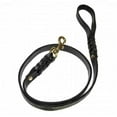 thumbnail image 1 of Dogline-Viper V3540-6 Working Leather Lead, Brown - 0.5 in. x 4 ft., 1 of 1