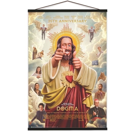 Dogma Movie Poster - Officially Licensed - 24" x 36" with Poster Hanger Black Color