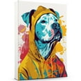 thumbnail image 1 of Dogo Argentino Dog Wall Art Cute Animal Decor for Kid's Bedroom, Home Office Conversational Piece, Bathroom Decor, Gifts for Dog & Beach Lover, Baby Shower, Birthday, Hang Ready, 1 of 6