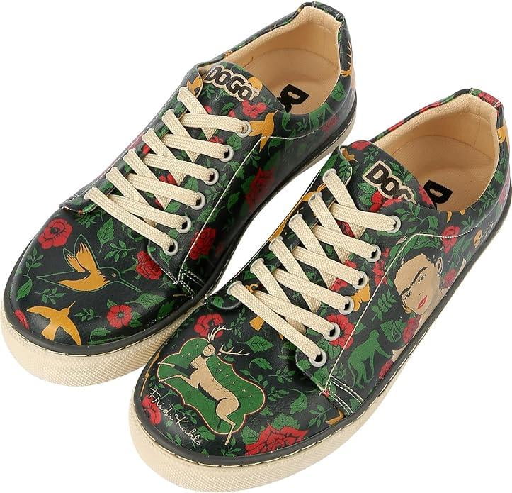 Dogo Vegan Leather Sneakers for Women Handmade and Unique