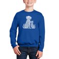 thumbnail image 1 of Dogs And Cats - Boy's Word Art Crewneck Sweatshirt, 1 of 3