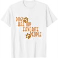 thumbnail image 1 of Dogs Are My Favorite People | For Dog Lover Womens T-Shirt White 2X-Large, 1 of 5