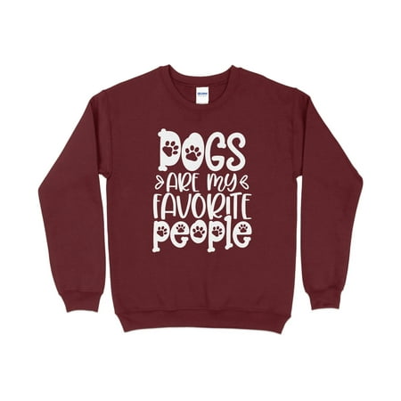 Dogs Are My Favorite People Sweatshirt, Dog Mama Sweatshirt, Dog Mom Gift