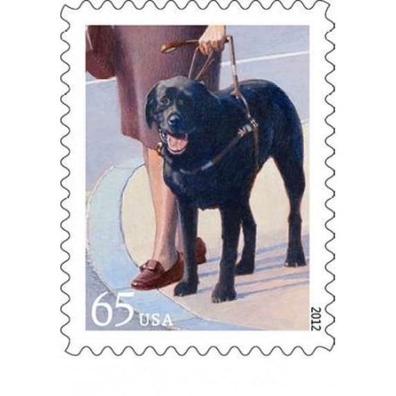 Dogs At Work - Guiding Poster Print by US