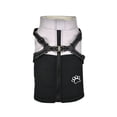 thumbnail image 1 of Dogs Autumn Winter Warm Coats Fleece Lined Winter Vests for Small Medium Dogs Hiking, Black, 1 of 7