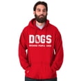 thumbnail image 1 of Dogs Because People Suck Pet Lover Hoodie Sweatshirt Women Men Brisco Brands M, 1 of 6