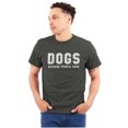 thumbnail image 1 of Dogs Because People Suck Pet Owner Men's Graphic T Shirt Tees Brisco Brands 4X, 1 of 6