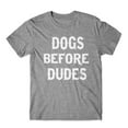 thumbnail image 1 of Dogs Before Dudes T-Shirt 100% Cotton Premium Tee, 1 of 2
