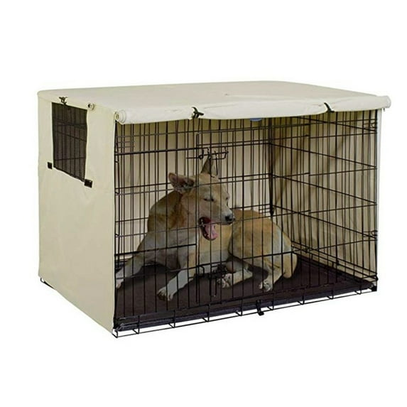 Dogs Cage Cover Waterproof Pet Kennel Cover Animal Crate Sun Protection For Home Outdoor