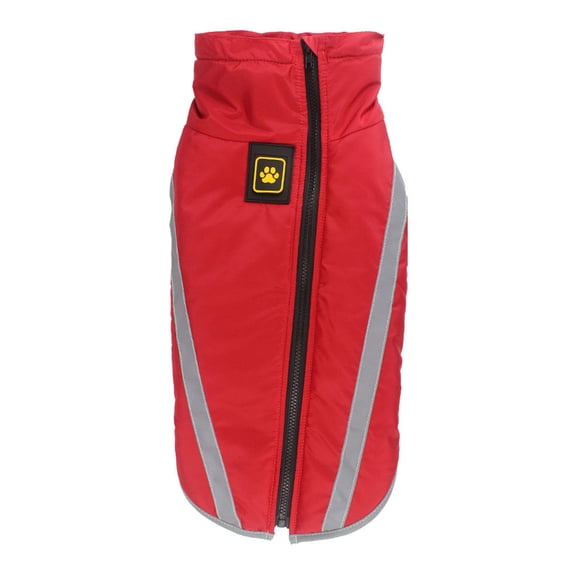 Dogs Clothes Dog Winter Jacket Reflective Vest Dog Bodysuits 2-Leg Step In Raincoats Pet Dog Outfit Puppy Photo Props
