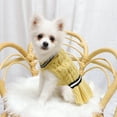 thumbnail image 1 of Dogs Clothes Knitted Sleeveless Cats Pullover Fashion Ruffles Warm Autumn Pets Sweater Skirt Chihuahua Bulldog Waistcoat Cute, 1 of 8