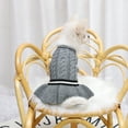 thumbnail image 1 of Dogs Clothes Knitted Sleeveless Cats Pullover Fashion Ruffles Warm Autumn Pets Sweater Skirt Chihuahua Bulldog Waistcoat Cute, 1 of 7