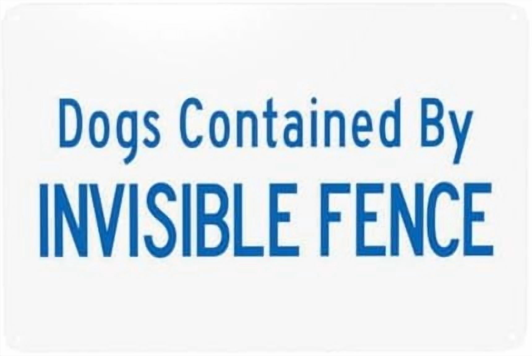 Photo inspiration: Dogs Contained By Invisible Fence Warning Signs Beware Of Dog Photo Inspiration