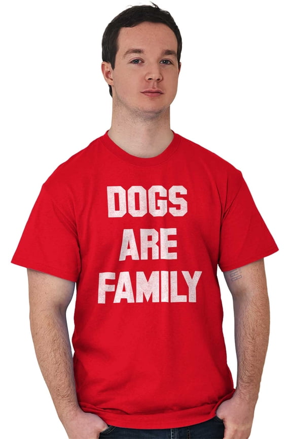 Dogs Family Mans Best Friend Pet Lady Men's Graphic T Shirt Tees Brisco Brands M