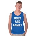 thumbnail image 1 of Dogs Family Mans Best Friend Pet Lady Tank Top T Shirts Men Women Brisco Brands S, 1 of 6