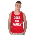 thumbnail image 1 of Dogs Family Mans Best Friend Pet Lady Tank Top T Shirts Men Women Brisco Brands X, 1 of 6