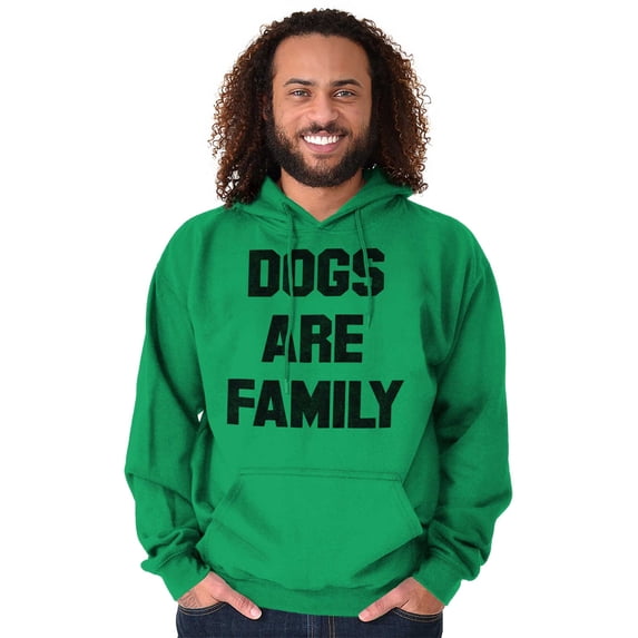 Dogs Family Mans Best Friend Pet Lady Unisex Plus Fleece Graphic Hoodie Brisco Brands 5X